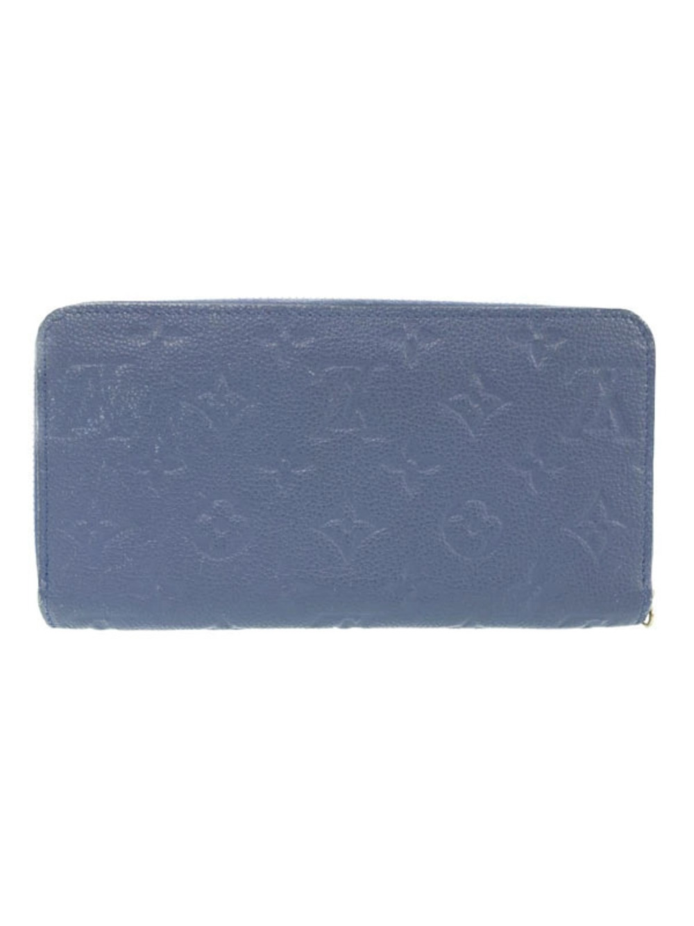 Louis Vuitton Zippy Monogram Wallet Empreinte Long Round Zipper Brown